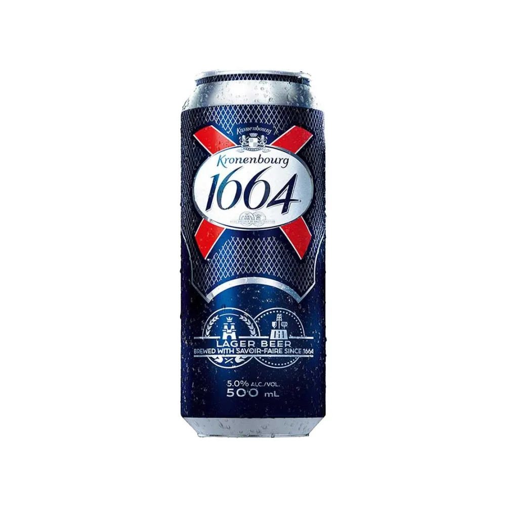 Kronenbourg 1664 Lager Can